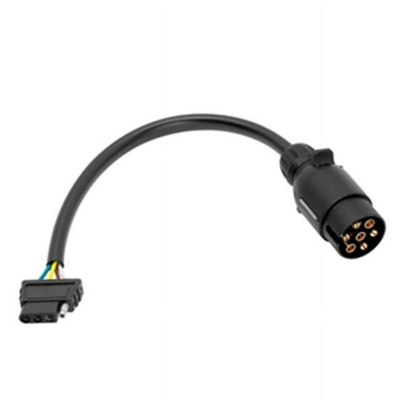 Tow Ready 118710 7-Way European Style Round Pin To 4-Flat Adapter, 6. 25 x 4. 50 x 9. 50 inch