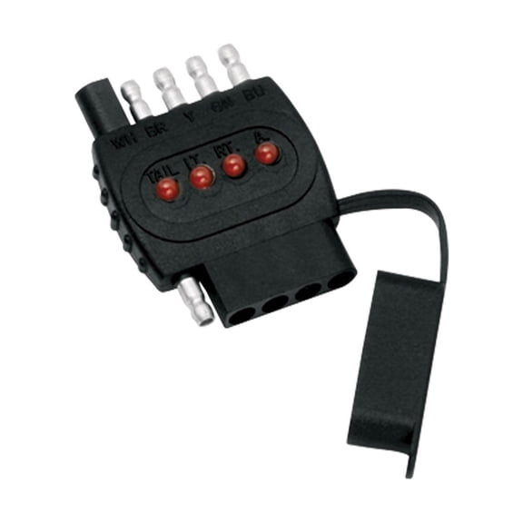 Tow Ready 20115 5-Flat Car End Tester with Dust Cap
