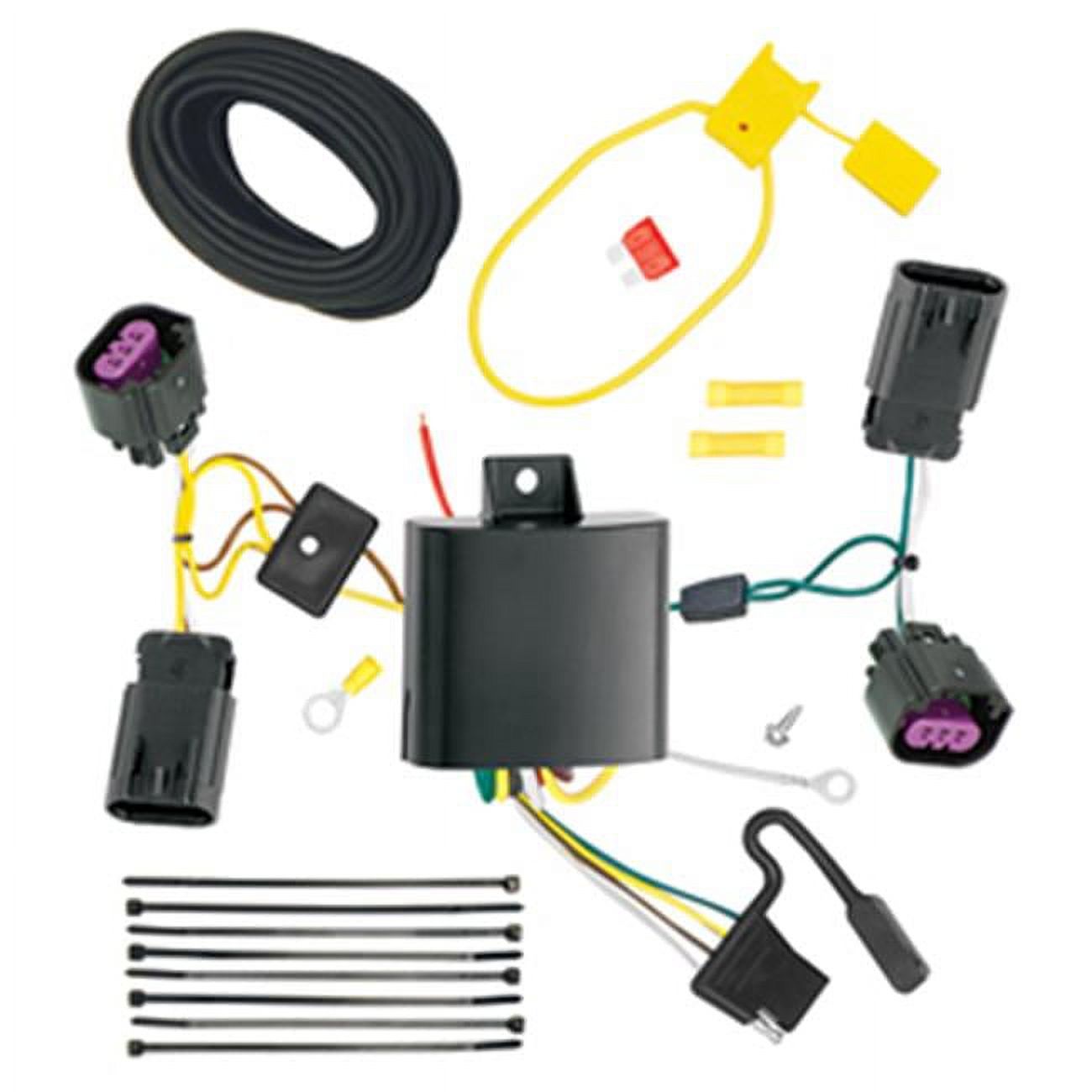 Tow Ready T-One Connector Assembly With Upgraded Circuit Protected ...