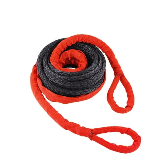 Tow Rope, Uhmwpe Tow Rope 12mm X 9m-26400lbs For 4x4 Atv Utv Suv Heavy Duty Emergency Off-Road ,Great Compatibility