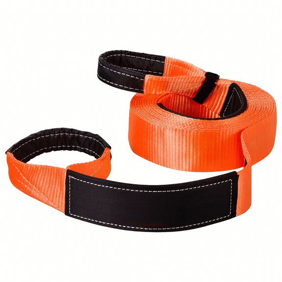 Tow Strap Recovery Kit 3" x 30ft - 36,000lbs MBS - Tree Saver Winch Strap with D-Rings & Bag for Trucks Jeeps SUVs ATVs