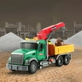 thumbnail image 1 of Tow Truck Toy for Ages 3+, 15" Farm Logging Truck Toy with Loading Cranes, Friction Powered Truck Vehicle Toy with Light and Sound, for Early Education Birthday Gift, 1 of 6