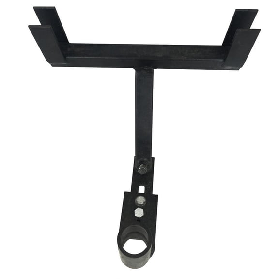 Tow Tuff Dumpster Dolly Trash Can Trailer Hitch For Cars, Trucks, and ATVs