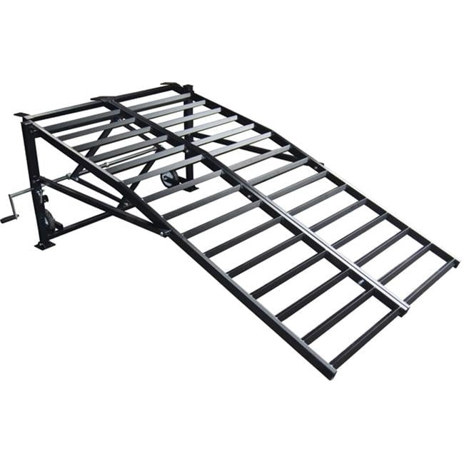 Towing Removable Loading Ramp Tow Tuff FTF-4896UR Heavy Duty Trailer Loading Utility Ramp, 1500 lbs ...