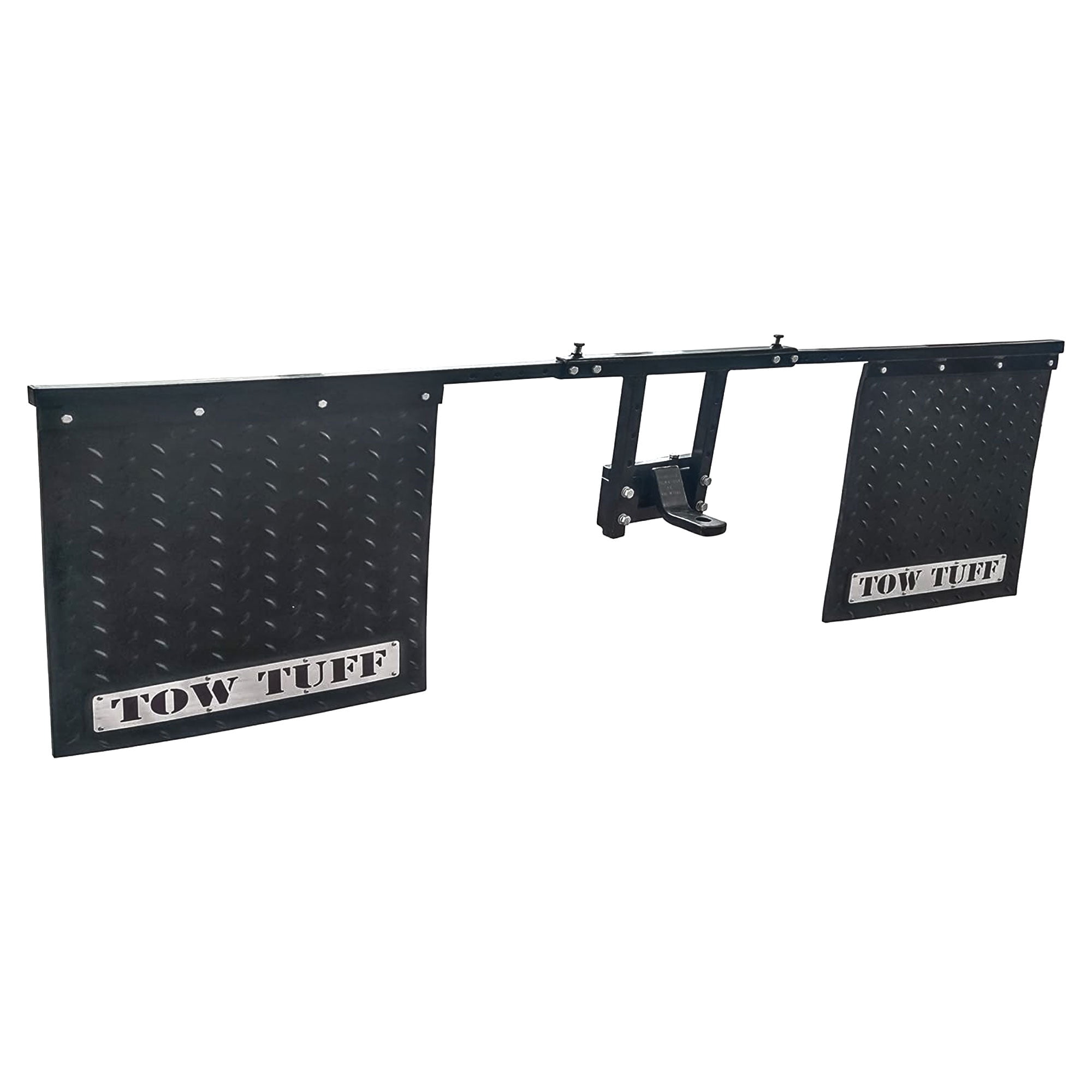 Tow Tuff Universal Mounts Mud Flaps, Works with 2.5 Inch Receiver Hitches