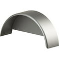 thumbnail image 1 of Tow Zone Single Round Steel Trailer Fender w/Skirt, Fits 13in.-15in. Tires, 32in. x 9in. x 15in., Model# 44916, 1 of 2