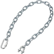 TowSmart 36 In. Towing Safety Chain with U-Bolt & Quick Link 5000 Lb. Capacity