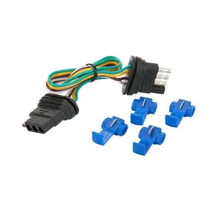 TowSmart 4-Way Flat 18 In. Trailer Wiring Kit with Splice Connectors 1421