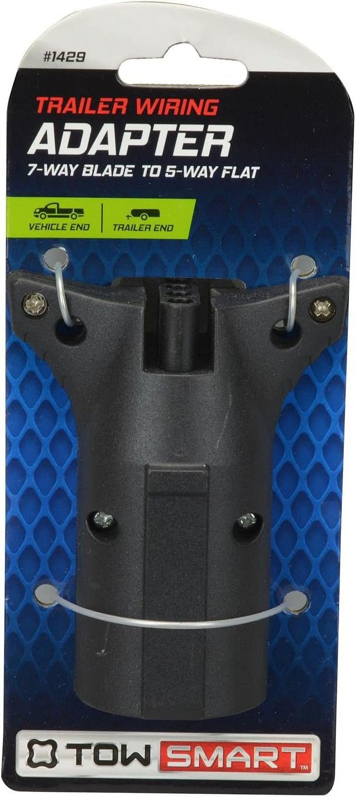 TowSmart 7-Way Blade to 5-Way Flat Adapter TowSmart 7-Way Blade to 5-Way Flat Adapter