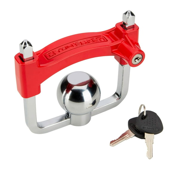 TowSmart 7277 Pro Class High Visibility Chrome Coupler Lock