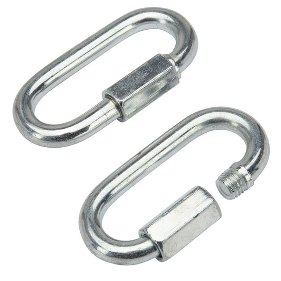TowSmart 7280 Threaded Safety Chain Quick Links, 2 Pack