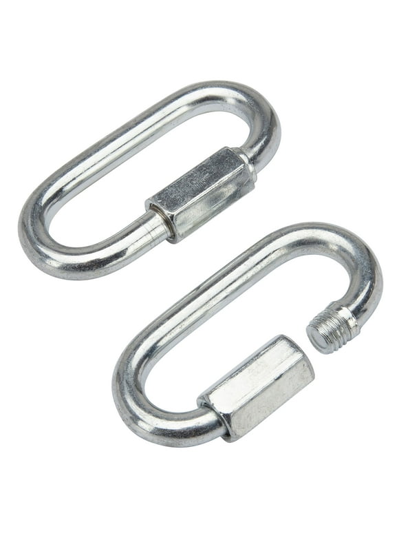 TowSmart 7280 Threaded Safety Chain Quick Links, 2 Pack