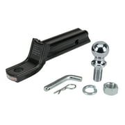 TowSmart Ball Hitch Towing Starter Kit, Class III, 2in Ball, 2in Receiver, 2in Drop, 3/4in Rise, 5/8in Pin, 708, 5000lb, 1 Each
