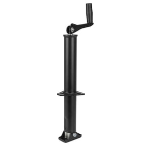 TowSmart Top Wind A-Frame Jack, 15in Lift, 2000lb, 793, Black, 1 Each