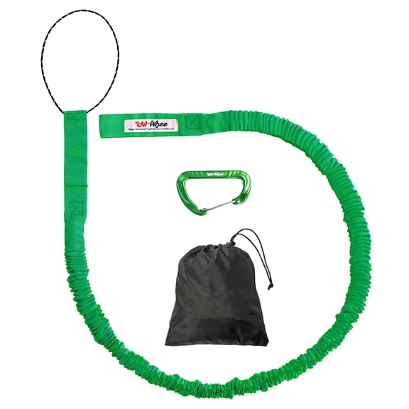TowWhee Connect Kit Adult Tow Rope, Green