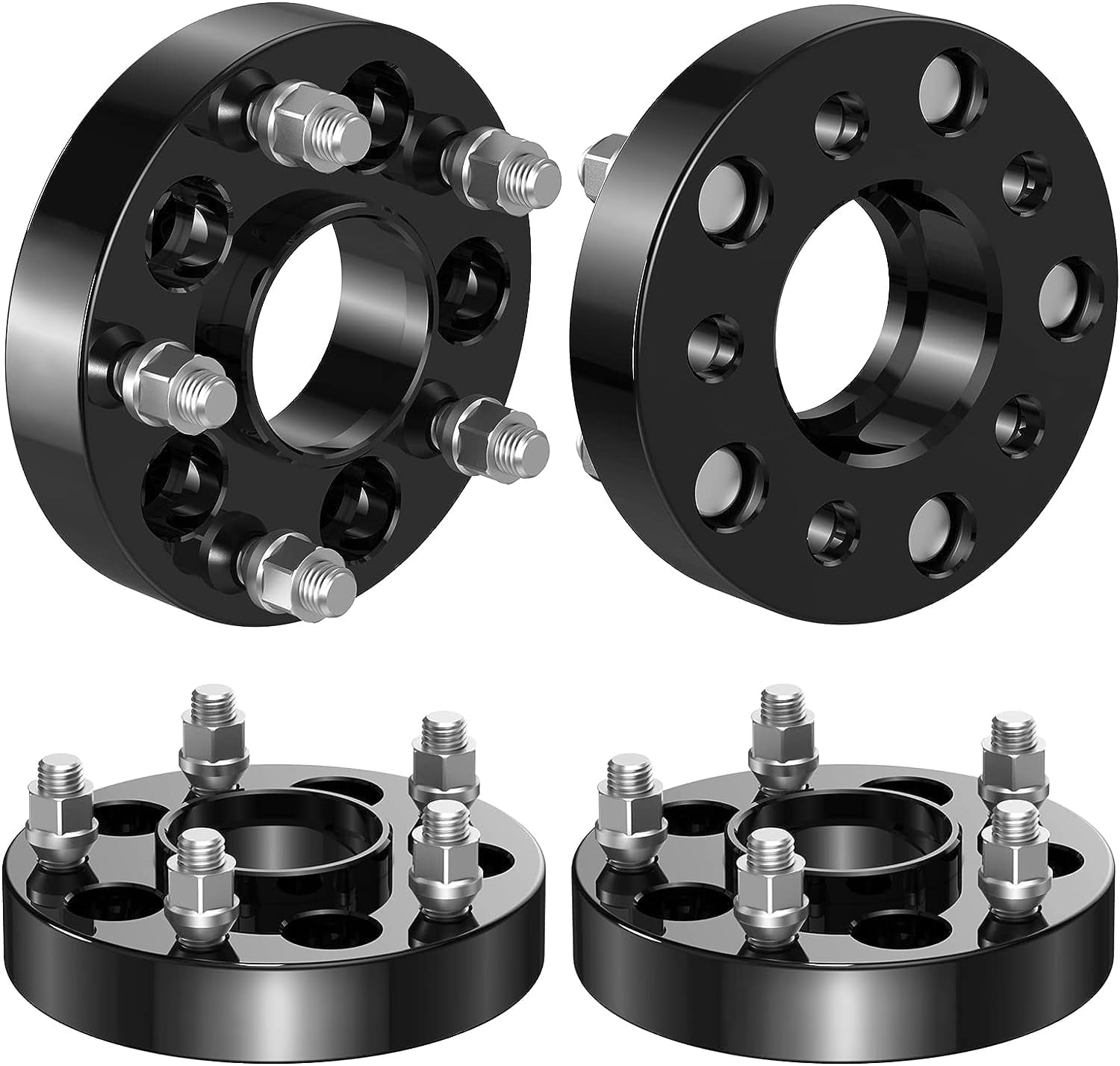 Towallmark 1 inch Golf Cart Wheel Spacers,4 Pcs 4x4 to 4x4 Wheel