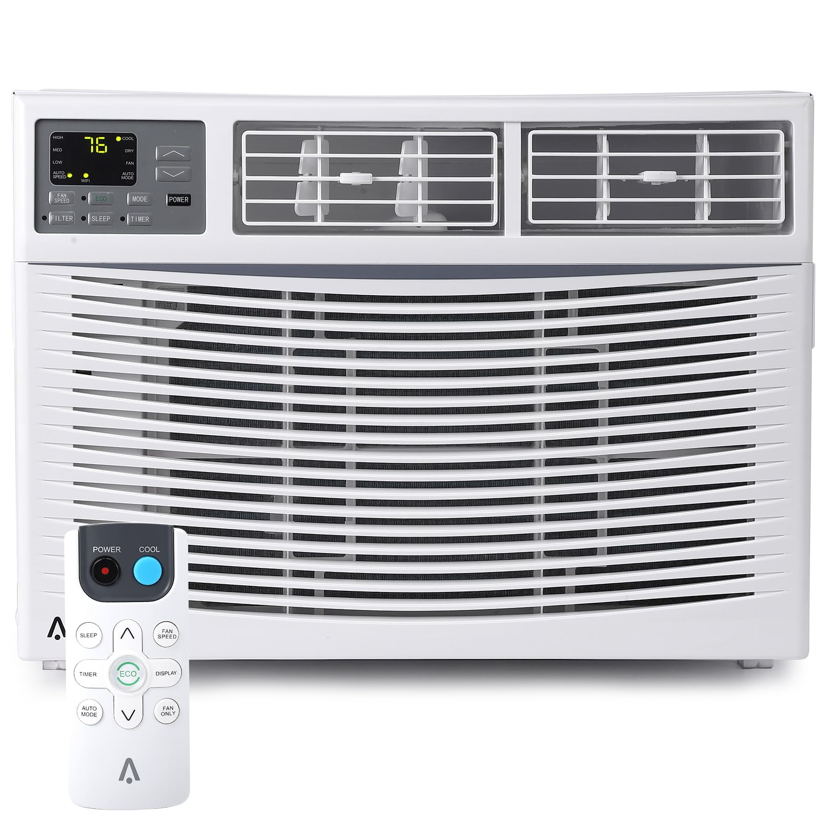 Towallmark 10,000 BTU Portable Air Conditioners, Smart Window Air Conditioner with App Control, Dehumidify Function, ECO Mode, Energy Savings, Quiet Operation, Cools 450 Sq.ft, 110-115V