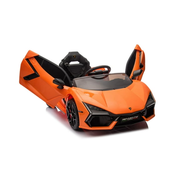 Towallmark 12V Ride On Car for Kids, Licensed Lamborghini Revuelto Electric Vehicle, Battery Powered Sports Car Toy for Boys & Girls,Kids Christmas Gifts