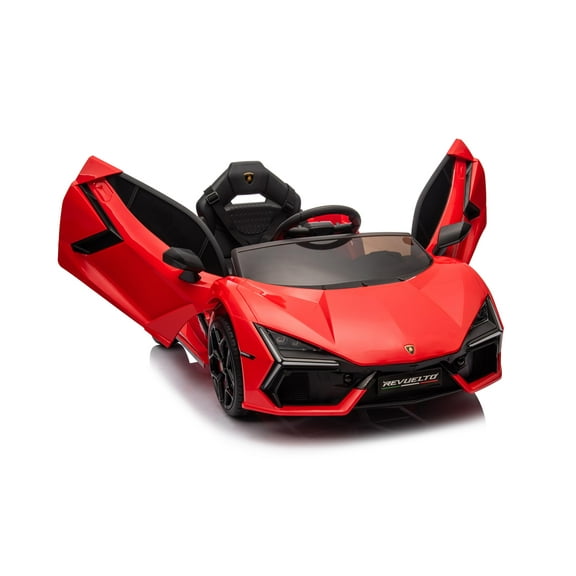 Towallmark 12V Ride On Car for Kids, Licensed Lamborghini Revuelto Electric Vehicle, Battery Powered Sports Car Toy for Boys & Girls,Kids Christmas Gifts