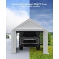 thumbnail image 1 of Towallmark 13'x20' Heavy-Duty Portable Garage Carport – 4-Door Oversized Shelter for Trucks, RVs & SUVs, 1 of 8