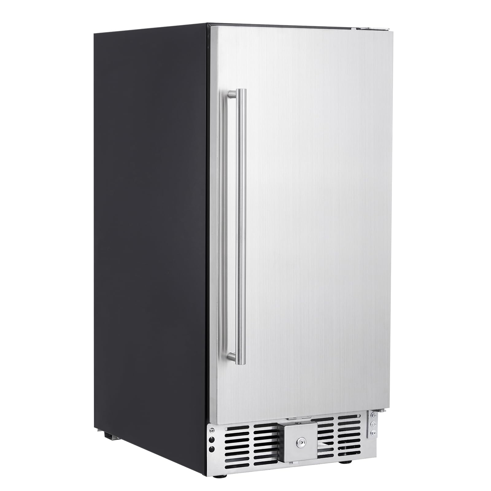 15-Inch Stainless Steel Beverage Cooler with LED Temperature Control