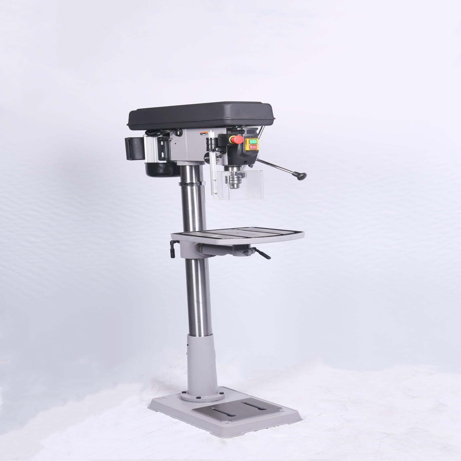 Towallmark 17 in Floor Drill Press with Swing away Safety Guard