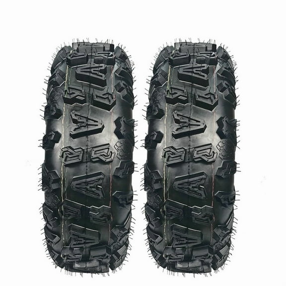 Towallmark 2 Pack 25x8x12 ATV UTV Tires, 4PR Tubeless All Terrain Tires, Universal Fit For Most ATVs UTVs, Designed For Mud Sand Trail Off Road Performance