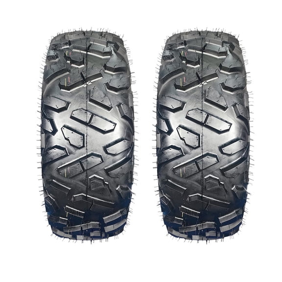 Towallmark 2 Pack 25x8x12 ATV UTV Tires, 6PR Tubeless All Terrain Tires, Heavy Duty Off Road Tires For Mud Sand Trail Riding