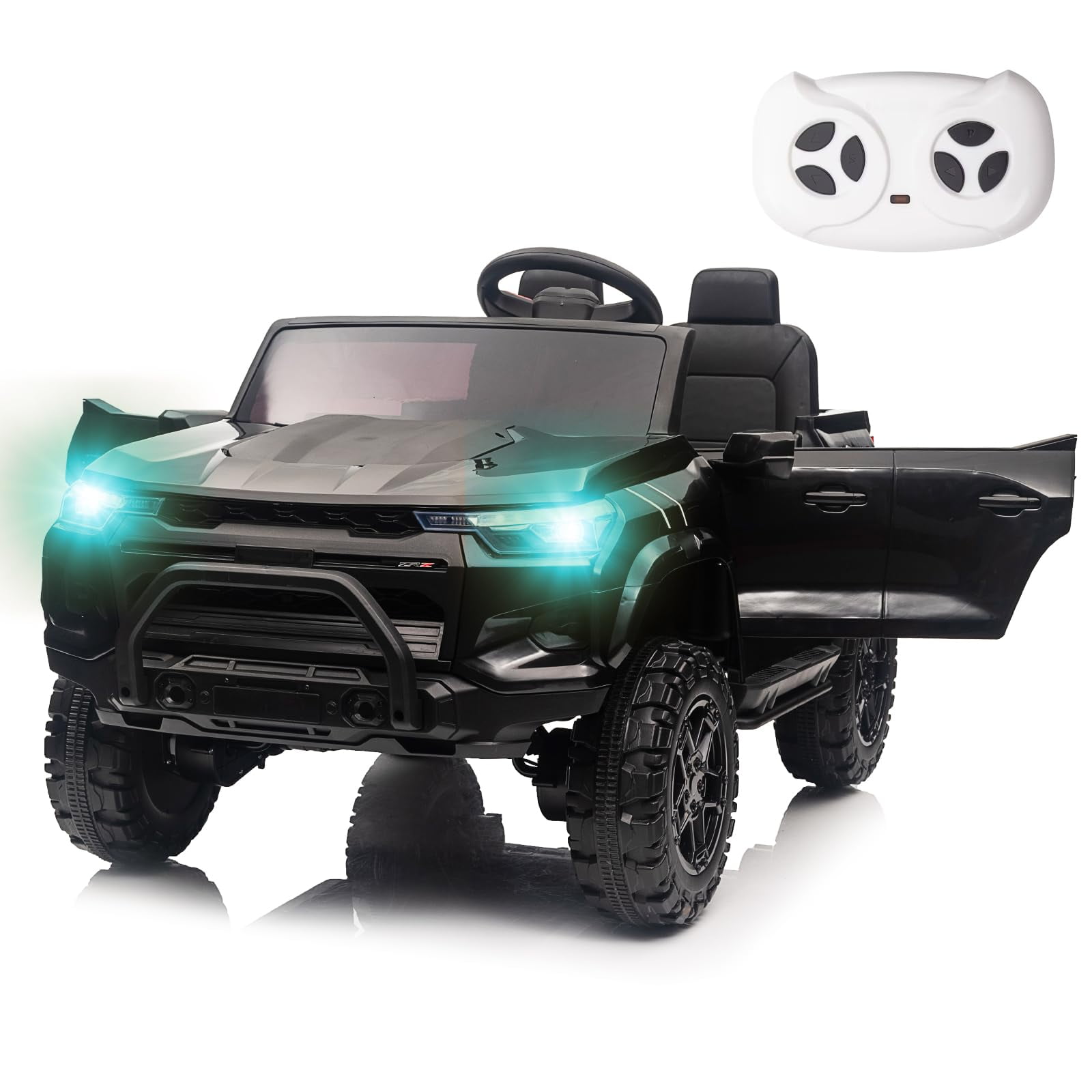 Power Wheels OLAKIDS Seater Kids Ride On Car, 12V 4WD Powered