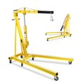 thumbnail image 1 of Towallmark 2-Ton Folding Engine Hoist Cherry Picker, 4400 LBS Engine Lift - Hydraulic Shop Crane w/ 6 Locking Wheels & 4 Boom Positions, Engine Crane for Workshop Warehouse Garage, 1 of 6