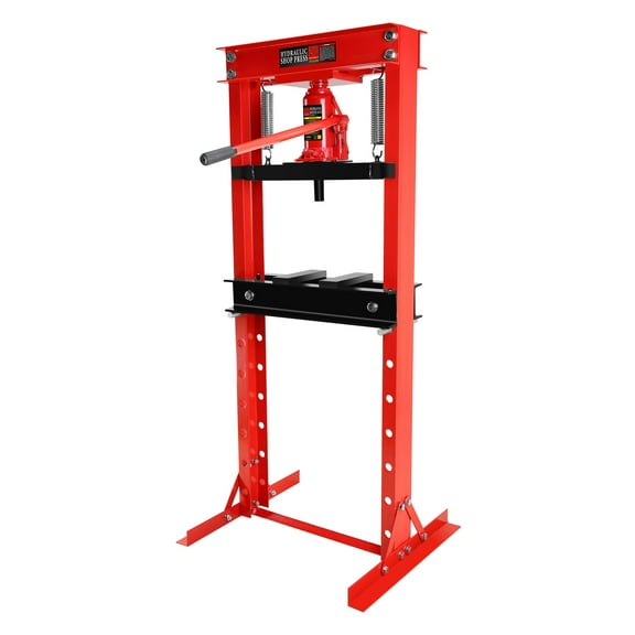 Towallmark 20-Ton Heavy-Duty Hydraulic Shop Press – H-Frame Bearing & Metalworking Press for Garage & Industrial Use