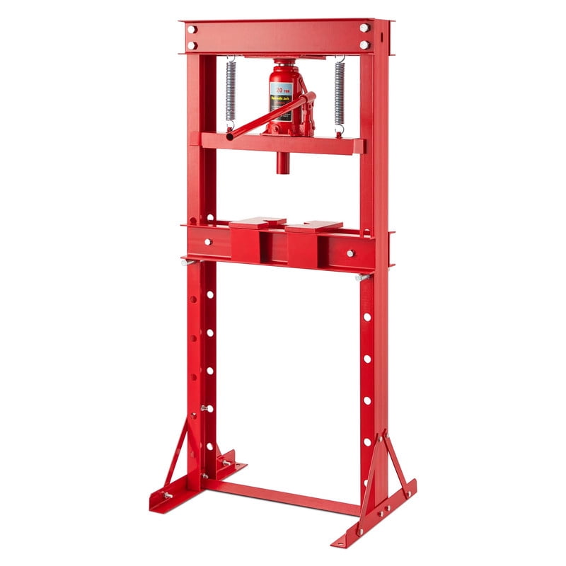 Towallmark 20 Ton Hydraulic Shop Press, H Frame Heavy Duty Garage Press ...