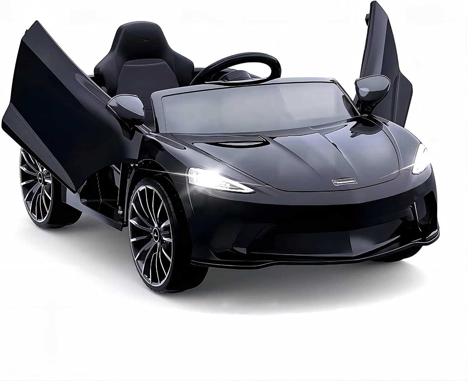 Towallmark 24V 2 Seater Kids Ride on UTV Car Powerful Electric Vehicle, with Big Battery, 240W Strong Motor, Remote Control, Adjustable Seats, Music, Light for 3-8 Years,Green