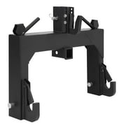 Towallmark 3 Point Quick Hitch Category 1, 3000 LBS Lifting Capacity Tractor Quick Hitch, 27.5" Between Lower Arms, 14.5" ~17.5" Level Adjustment, Quick Hitch Adaptor to Category 1 and 2 Tractors