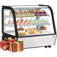 thumbnail image 1 of Towallmark 4.2 Cu.Ft Refrigerated Display Case Countertop Display Refrigerator, Commercial Countertop Refrigerator with LED Light Automatic Defrost Air Cooling Rear Sliding Door for Cafe Restaurant, 1 of 9