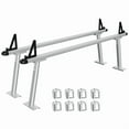 thumbnail image 1 of Towallmark 71 Inch Aluminum Truck Rack,&nbsp;800LBS Capacity Heavy Duty Ladder Rack With 8 Non Drilling C Clamps, 2 Bar Truck Bed Rack For Pickup Trucks, 1 of 7