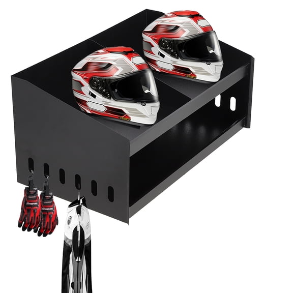 Towallmark Aluminum Storage Cabinet with Flip-Out Work Table, Heavy Duty Organizer for Garage, Shop & Enclosed Race Trailers, Paper Towel Holders Included