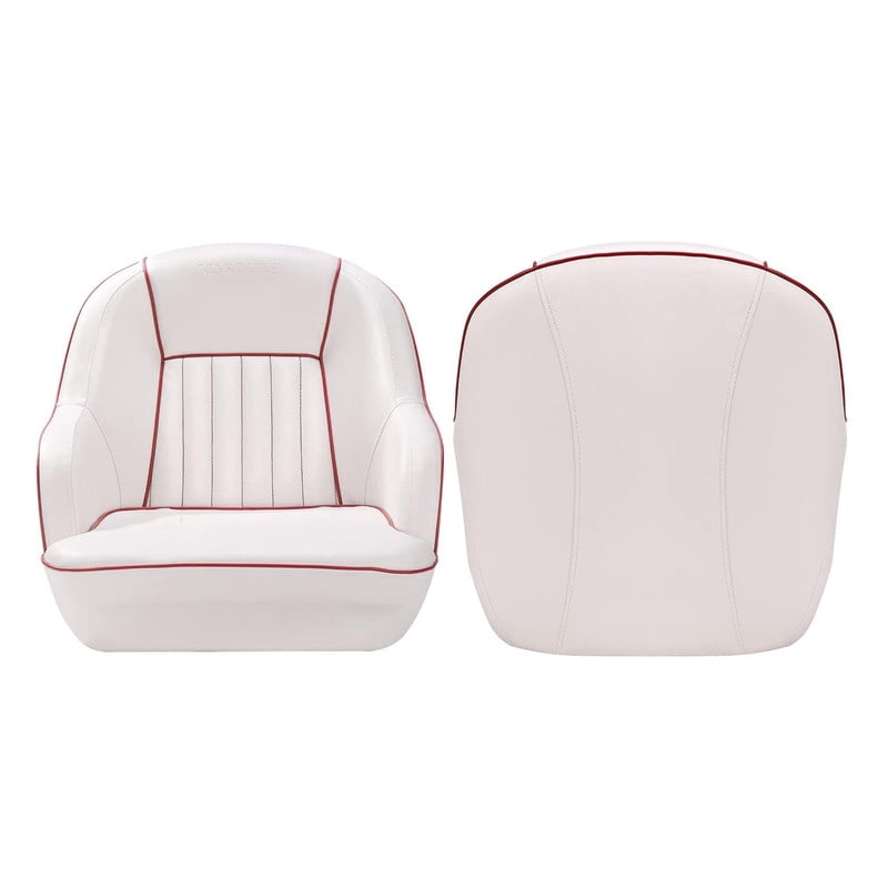 Towallmark Boat Captain Chair, Pontoon Boat Seats, Fishing Boat Seats, Ergonomic Design with Easy Installation and Reliable Support for Marine Use