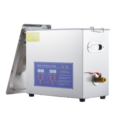 Towallmark Commercial Ultrasonic Cleaner, 10L/6L/3L Professional Ultrasonic Cleaner, 40/30/20kHz with Digital Timer&Heater, 240w Excellent Cleaning Machine for Watch Eyeglasses Rings