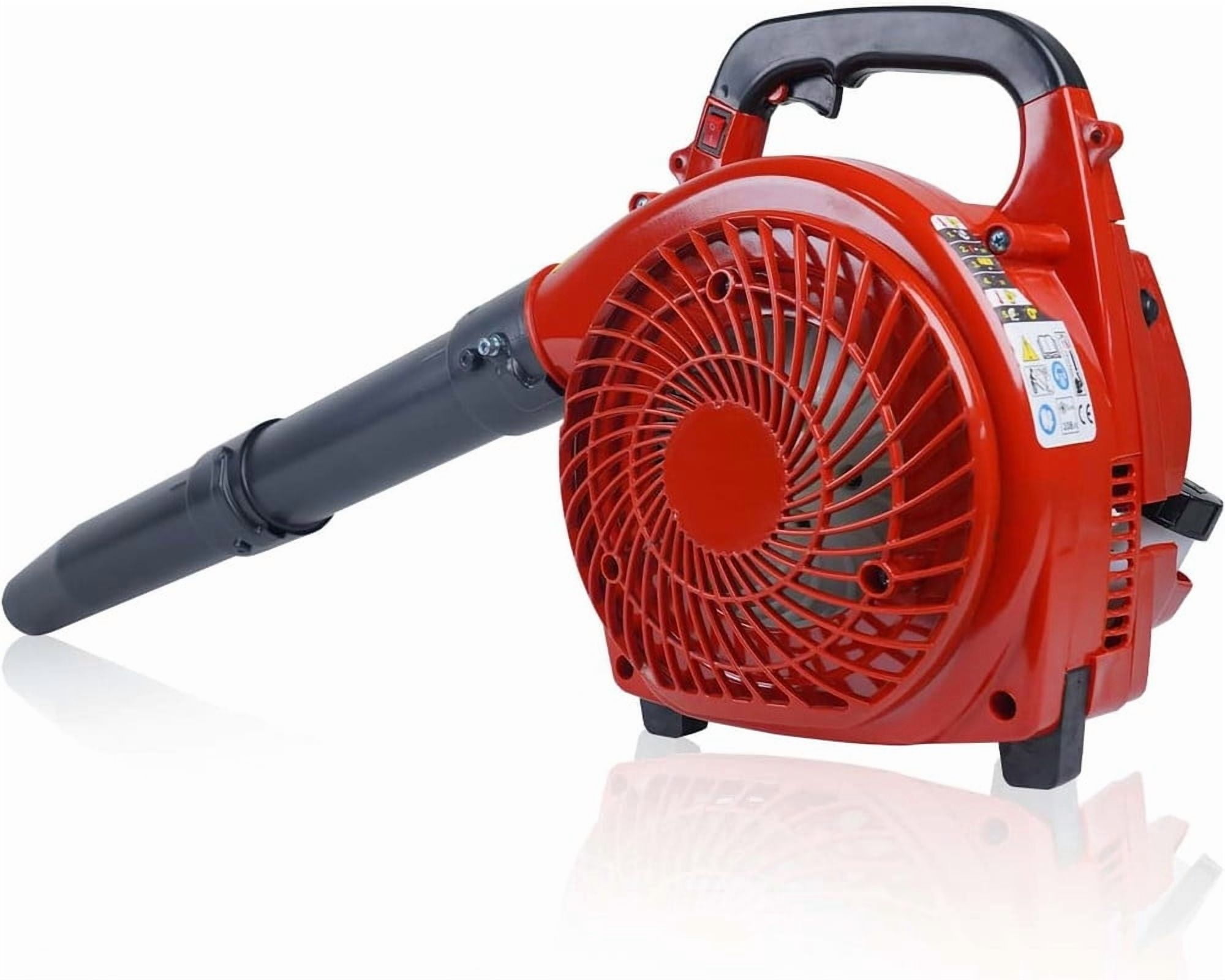 Towallmark Cordless Leaf Blower, 28CC 490-CFM 180-MPH Electric Leaf Blower with Battery - Gas-Powered Alternative for Lawn Care & Snow Removal - Handheld Leaf Blower Vacuum with Backpack Strap