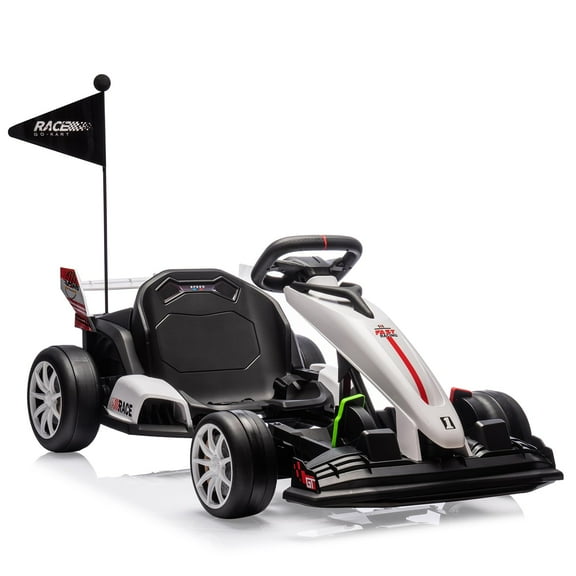 Towallmark Electric Go Kart,Christmas Gifts for Men,Kids Christmas Gifts,with Adjustable Seat,24V