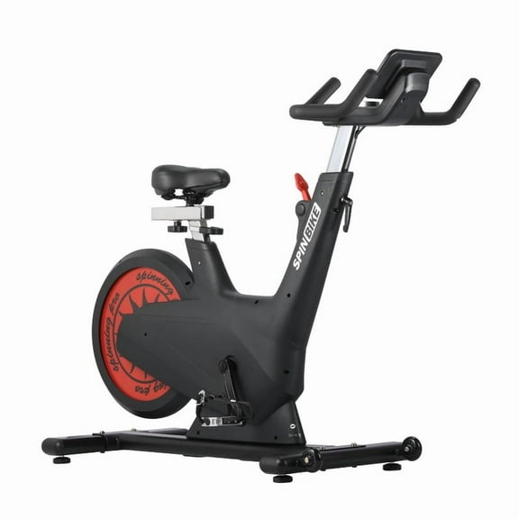 Towallmark Exercise Bike, Self Powered Indoor Cycling Bike With 32-Level Magnetic Resistance, 350 LbS Capacity Stationary Bike, Adjustable Seat Handlebars, Silent Belt Drive Fitness Bike
