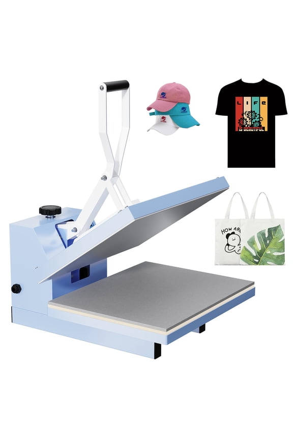 Heat Press Machine, 16x20in Digital Professional Press Machine, Fast Heating, Adjustable Pressure Industrial Digital Heat Transfer Machine for T-Shirt