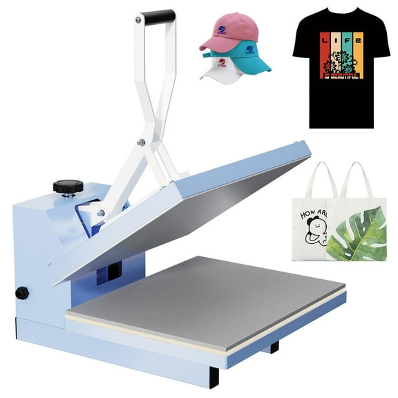 Towallmark Heat Press Machine, 16x20in Digital Professional Press Machine, Fast Heating, Adjustable Pressure Industrial Digital Heat Transfer Machine for T-Shirt