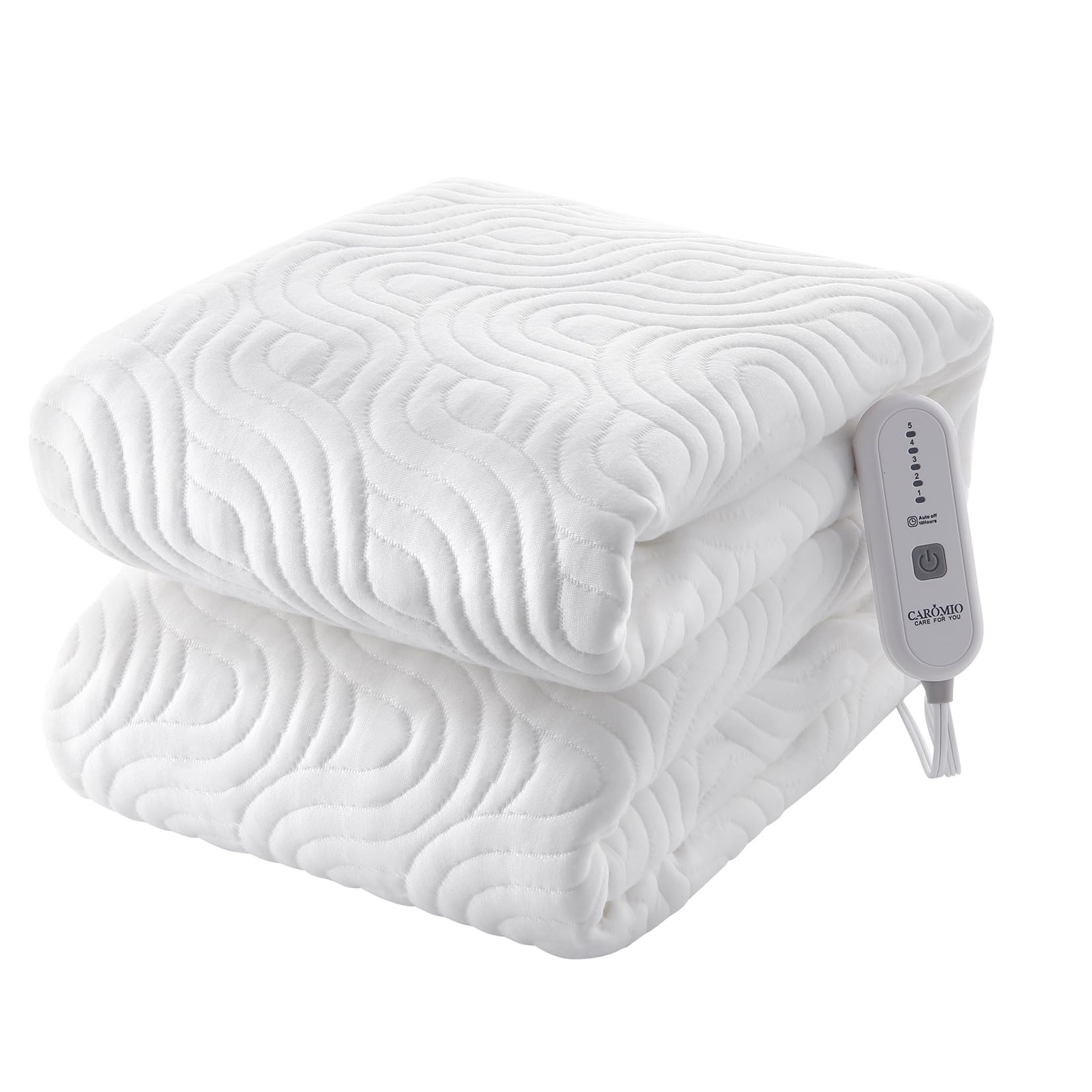 Towallmark Heated Mattress Pad Full Size for Cold Sleepers, 5 Heated