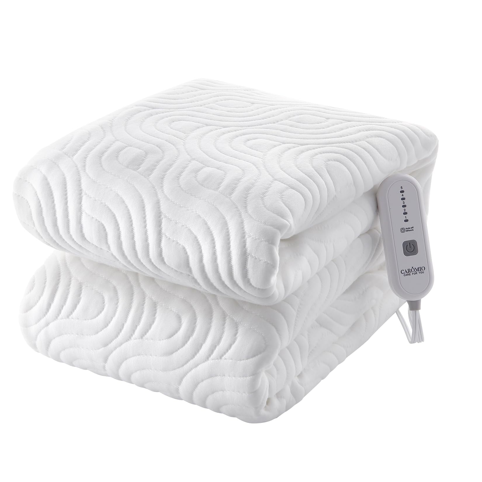 Towallmark Heated Mattress Pad Full Size For Cold Sleepers 5 Heated Setting Coral Fleece 4892