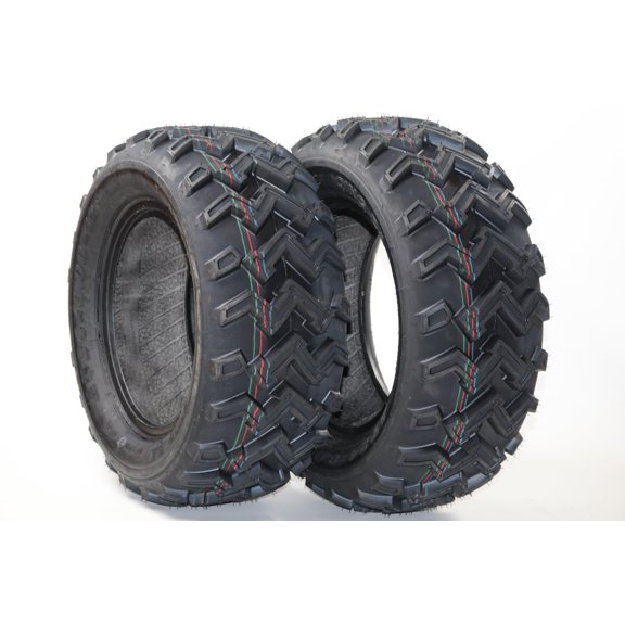 Towallmark High-quality All-Terrain ATV/UTV Tires Set – 4PR Tubeless, For Lawn Mower, Tractor, Garden, Off-Road, 10-Inch Rim, 2-Pack – AT23X7-10 4PR QD115