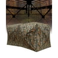 thumbnail image 1 of Towallmark Hunting Blind, Pop Up Ground Blinds for 4-6 People, 116" 58" 66" H with 270° See Through Windows and Silent Magnetic Door, Lightweight for Outdoor Hunting, 1 of 7