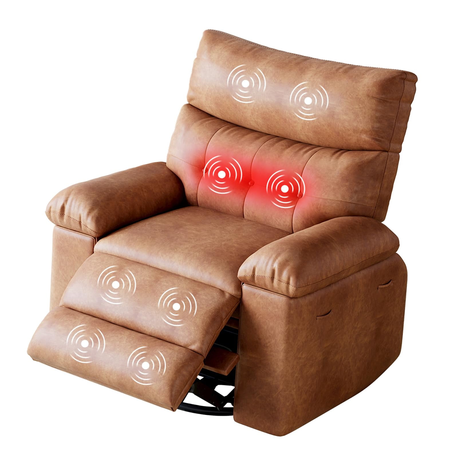 Towallmark Massage Chair Full Body,Power Rocking Recliner Chair with ...