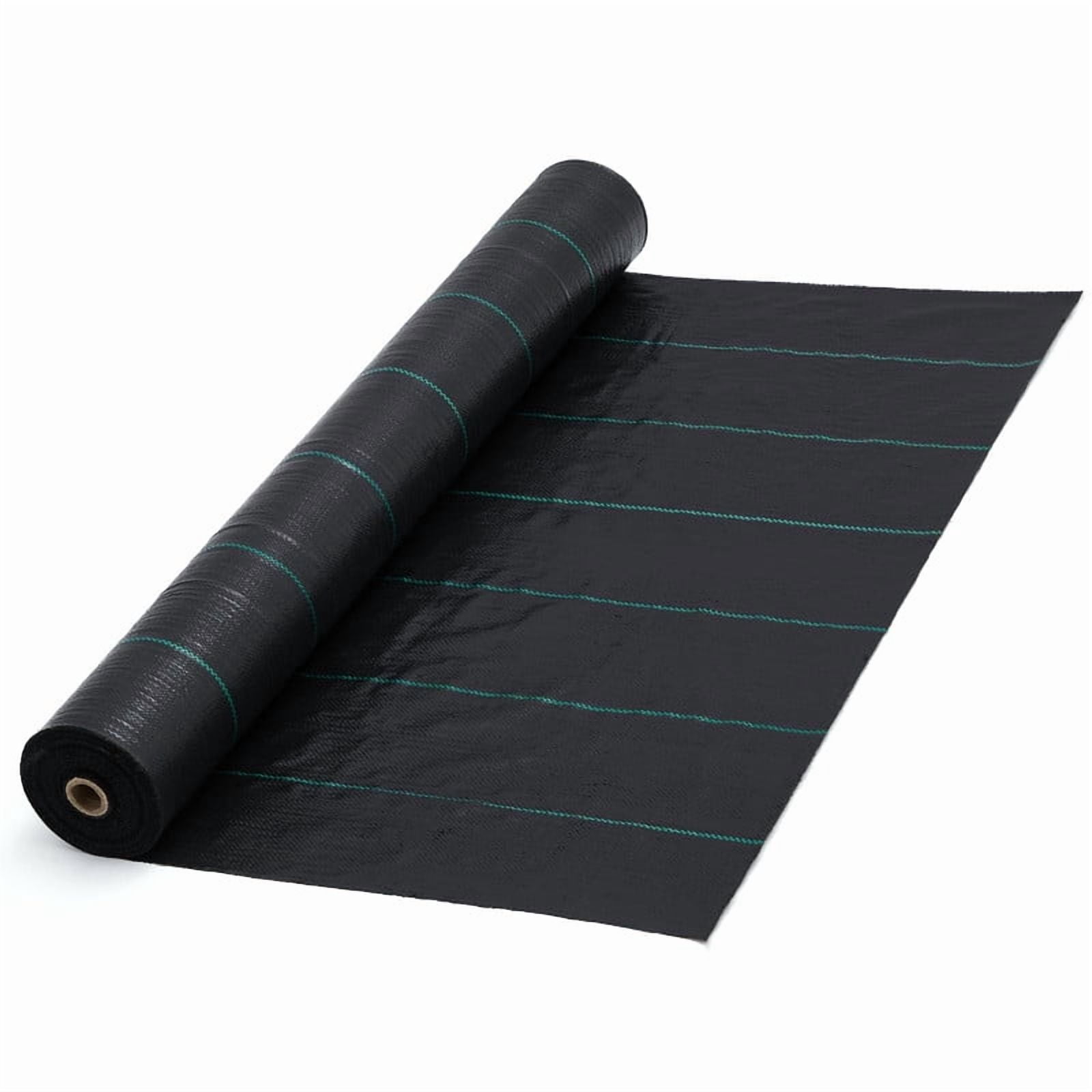 Towallmark Weed Barrier Fabric, 3FT X 300FT Heavy Duty 3.24oz Landscape Fabric, Premium Gardening Ground Cover For Greenhouse Yard Flower Bed Garden